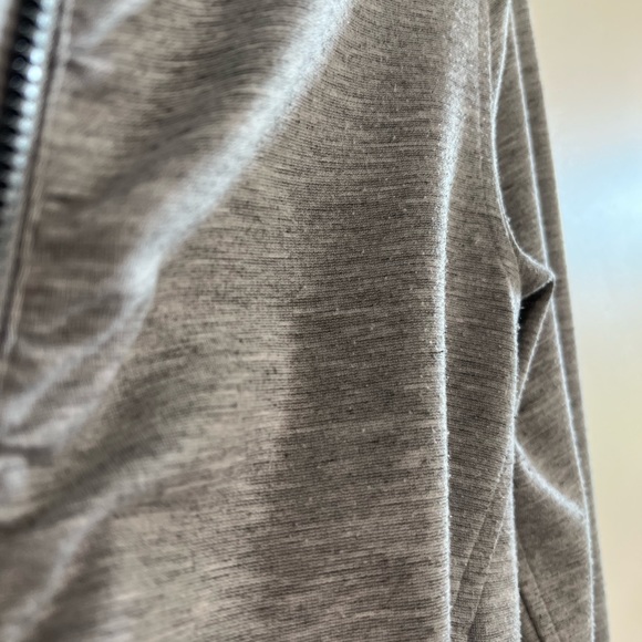 Lululemon Althetica Grey Full Zip Fitted Jacket - Picture 4 of 5